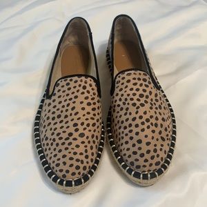 Universal thread cheetah espadrilles size 5.5